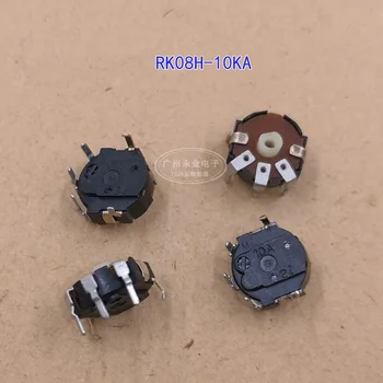 Потенциометр тонкой настройки одиночной точности RK08H из 2 частей A10K Walkman Регулировка громкости Y8 Micro