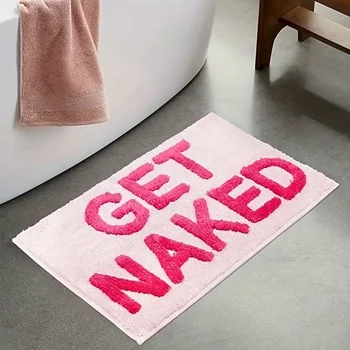 Розовый Ворсистый коврик для раздевания, коврик для ванной, Милый коврик для ванной, коврик для прихожей, декор для гостиной, Мягкий Ворсистый ковер