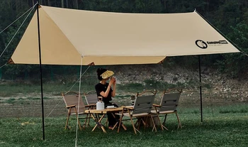 Палатка для кемпинга, защита от дождя и солнца, навес для пикника, принадлежности для пикника
