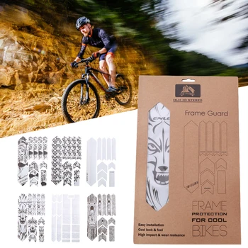 Модные Инновационные аксессуары для горных велосипедов с граффити, привлекательный горный велосипед, Персонализированное уникальное украшение велосипеда по индивидуальному заказу