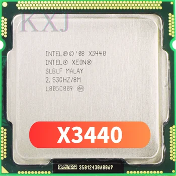 Подержанный четырехъядерный процессор Intel Xeon X3440 2.53 ГГц LGA 1156 8M Кэш 95 Вт Настольный процессор I5 650 i5 750 i5 760