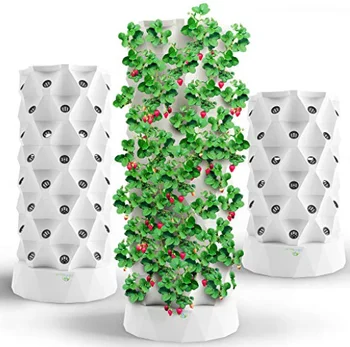 высокоурожайная гидропонная башенная система для выращивания ананаса в домашних условиях гидропоника 80 отверстий