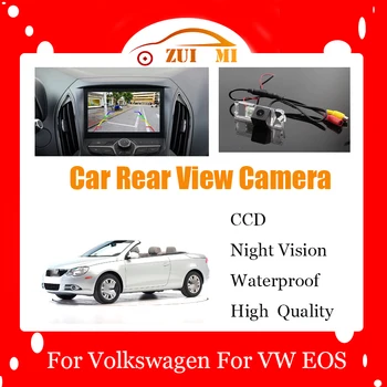 Камера заднего вида заднего вида для Volkswagen Для VW EOS 2006 ~ 2009 CCD Full HD Резервная парковочная камера ночного видения