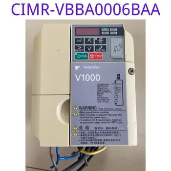 Использованный преобразователь частоты V1000 CIMR-VBBA006BAA 1.1 0.75кВт 220 В функциональный тест не поврежден