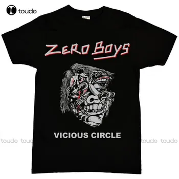 Мужская футболка Zero Boys Vicious Circle На заказ Aldult Teen Унисекс С Цифровой печатью, Футболки С Круглым вырезом, Уличная Одежда Оверсайз Xs-5Xl