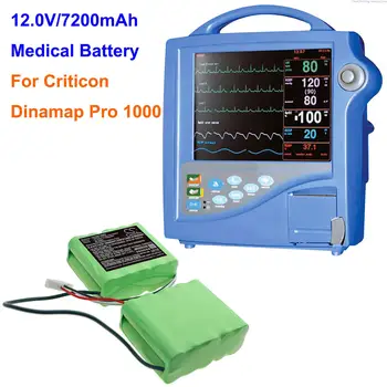 Медицинская батарея OrangeYu емкостью 7200 мАч 120239, 125-00-455100019 для Criticon Dinamap Pro 1000