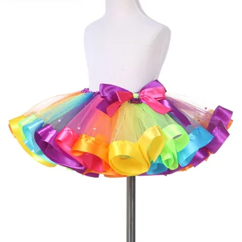 Красивые юбки-пачки, платья для девочек для танцевальных представлений