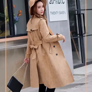 Шерстяные пальто, Тонкое модное теплое Женское пальто с отложным воротником, Свежее Зимнее Корейское Женское шерстяное пальто, зимнее толстое теплое V2