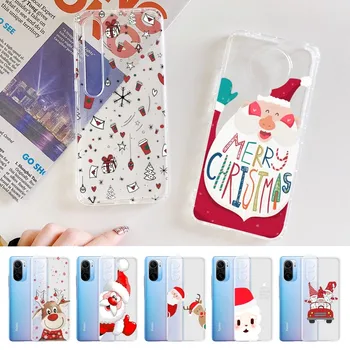 Рождественский Мультфильм Новогодний Подарок Чехол для телефона Samsung S10 20 22 23 A10 40 для Xiaomi10 Note10 для Huawei P50 20 Honor60 70