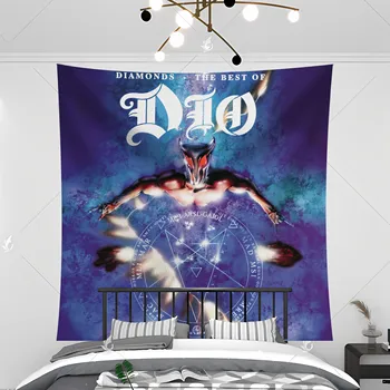 Dios Heavy Metal Rock Band, музыкальный альбом, печать обложки, Плакат, Гобелен, Флаг, баннер, украшение