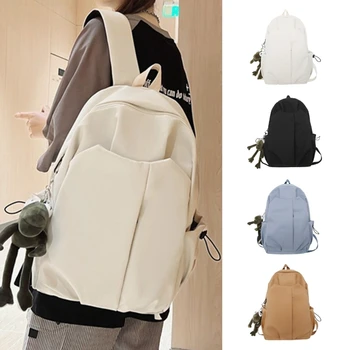Нейлоновый рюкзак большой емкости, повседневные школьные сумки, дорожная сумка для книг для женщин и девочек