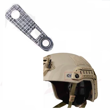 Специальный соединительный тросовый зажим для тактического шлема из 4 частей