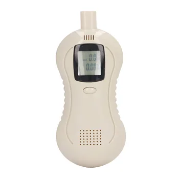 Портативный тестер на алкоголь, ЖК-дисплей, чувствительный отклик, цифровой тестер дыхания, работающий на батарейках, тип обдува воздухом для домашнего использования